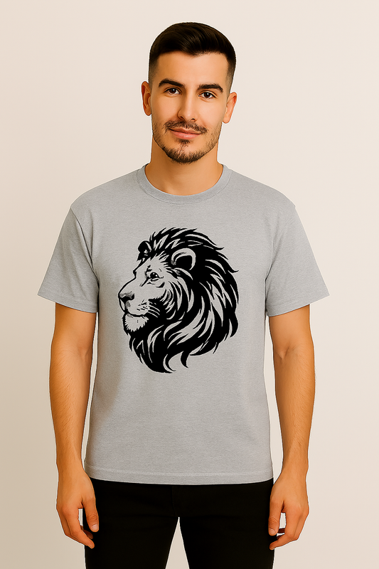 Lion Head Unisex Oversized T-Shirt