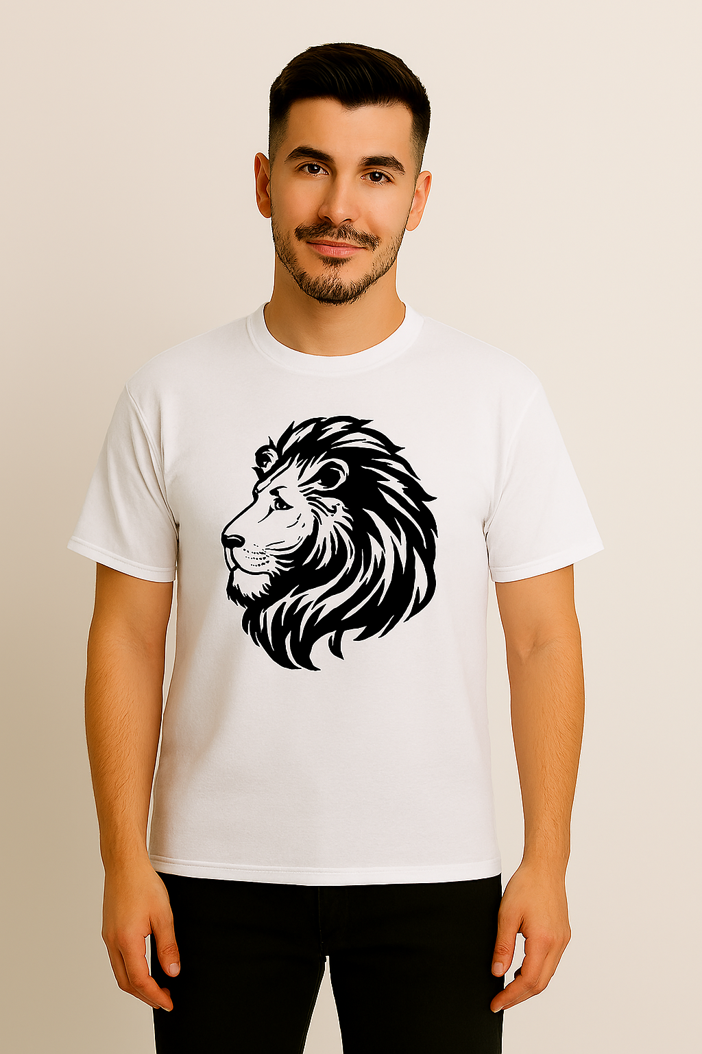 Lion Head Unisex Oversized T-Shirt