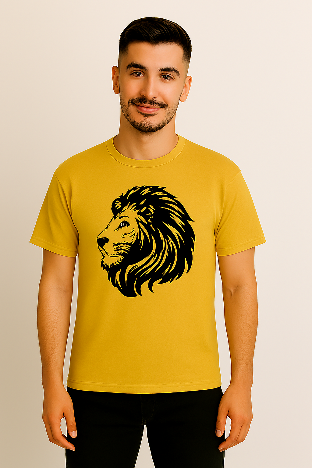 Lion Head Unisex Oversized T-Shirt