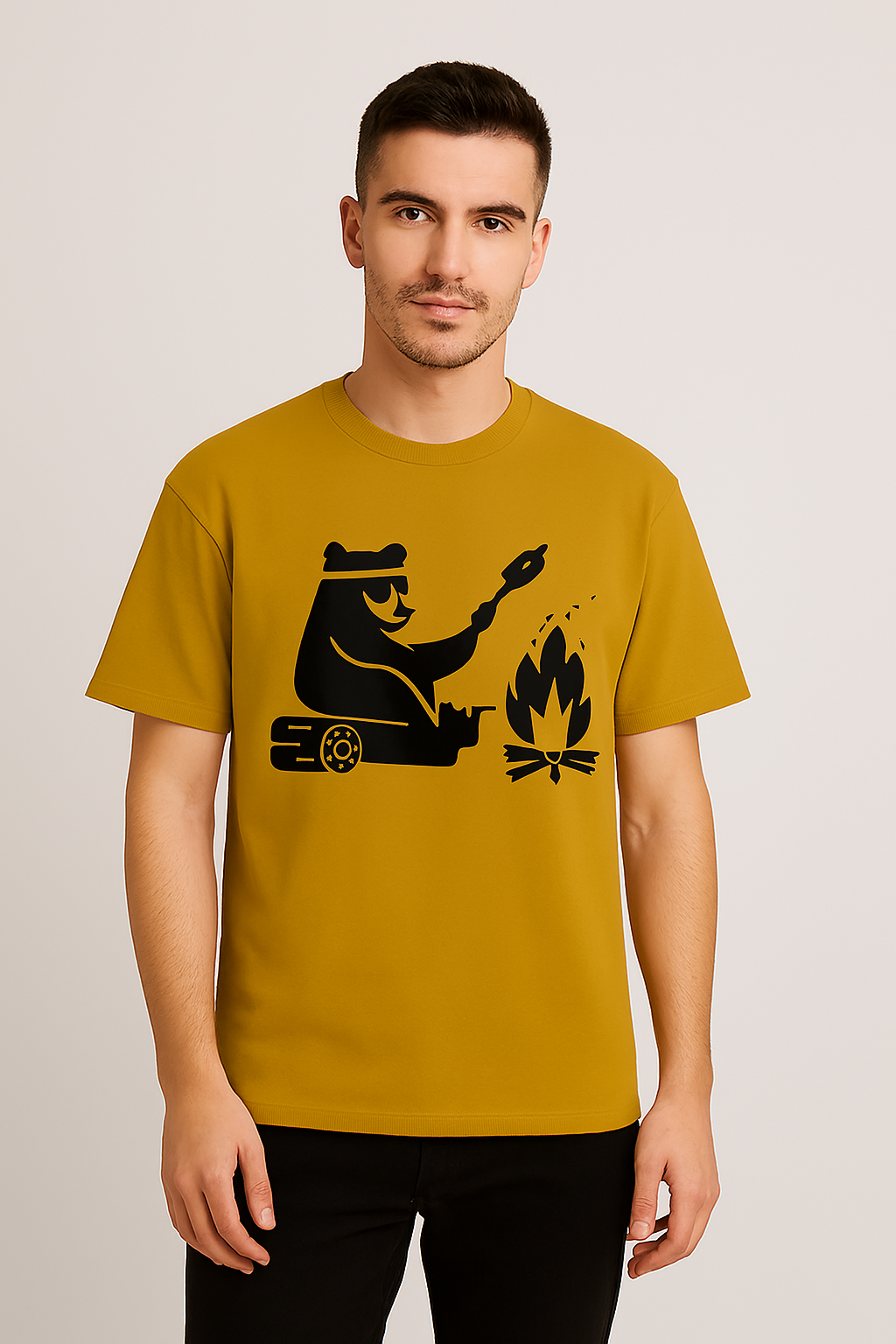 The Chill Bear - Unisex Oversized T-Shirt